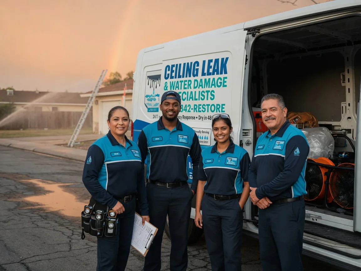 Ceiling Leak Cleanup company in Hempstead, TX