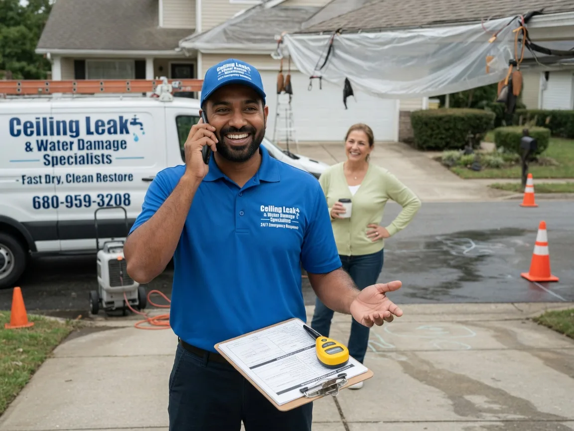 Ceiling Leak Cleanup Hempstead, TX FAQs